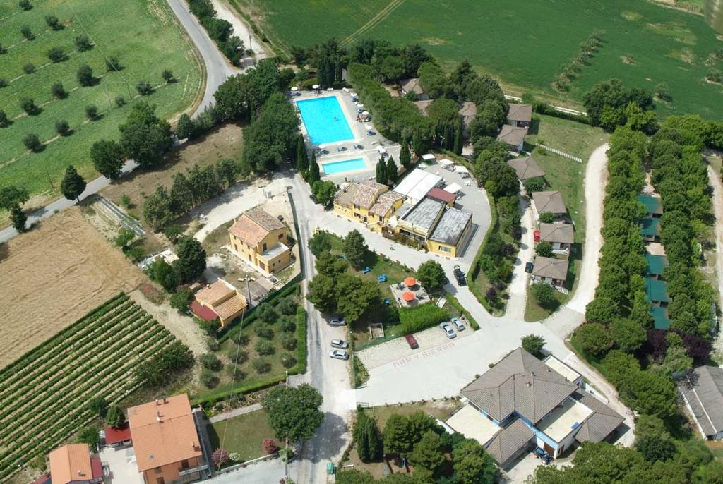 Camping Village Mar Y Sierra San Costanzo Eksteriør bilde